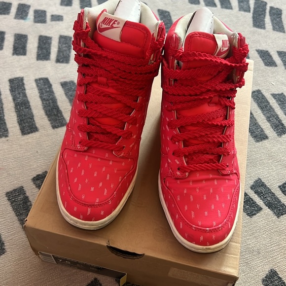 Nike Dunk Sky Hi Print sneaker wedges - Picture 2 of 5
